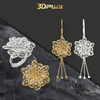 LCD White Wax C220 14K 3DPrinter  with oxygen generator for jewelry industry 10