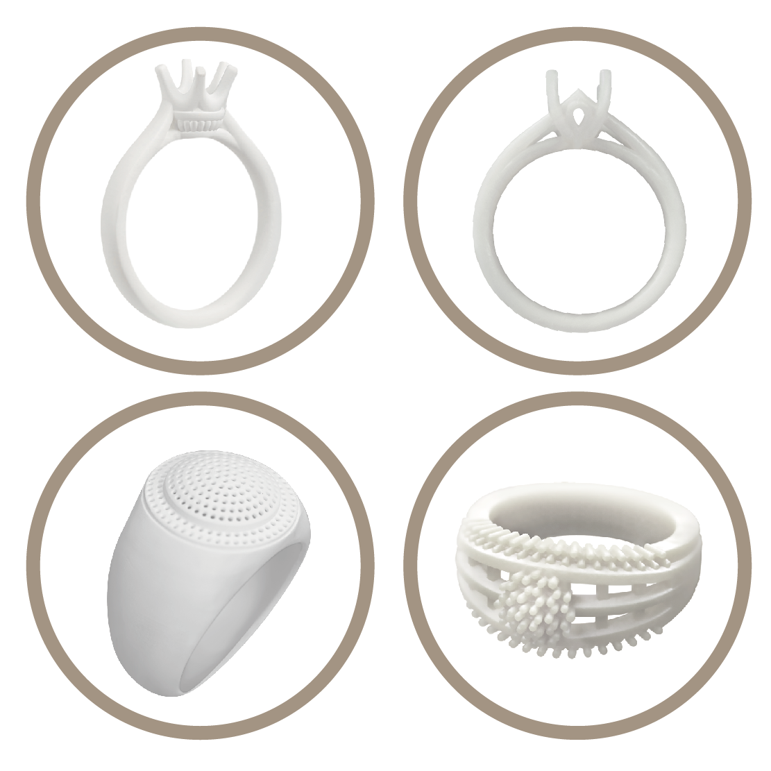 DLP White Wax 3DPrinter 4KL200URC  with oxygen generator for jewelry industry 7